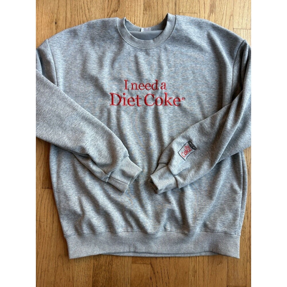 Diet Coke Sweatshirt Size 2XL Cotton Sweatshirt